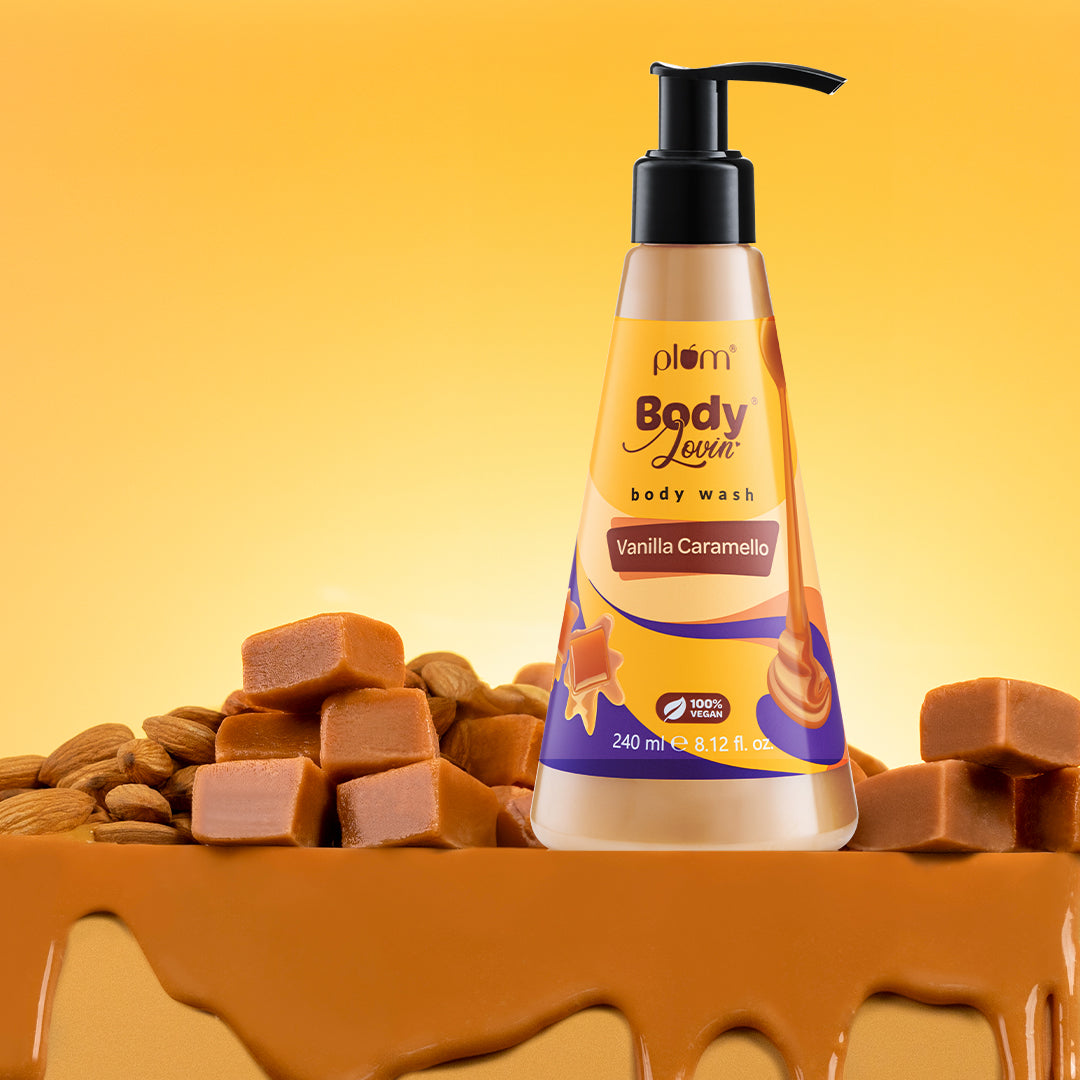 Plum Goodness Vanilla Caramello Body Wash by BodyLovin'
