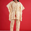 Dhiyona IE Printed Pure Cotton Top & Trouser Co-Ord Set