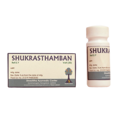 Shreshtha Herbals Shukrasthamabhan Vati Tablets