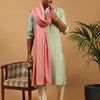 Men's Green Cotton Blend Straight Kurta  Pyjama & Dupatta Set