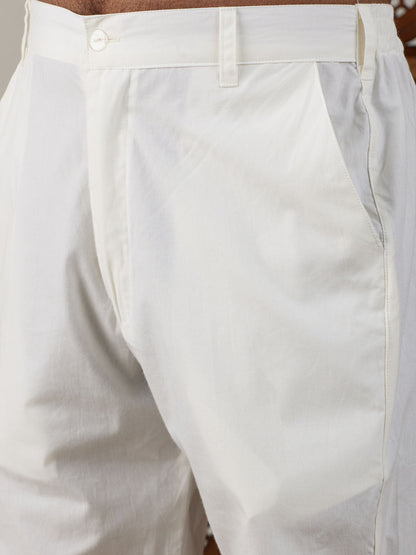 Men's Mustard Cotton Straight Kurta Pyjama Set