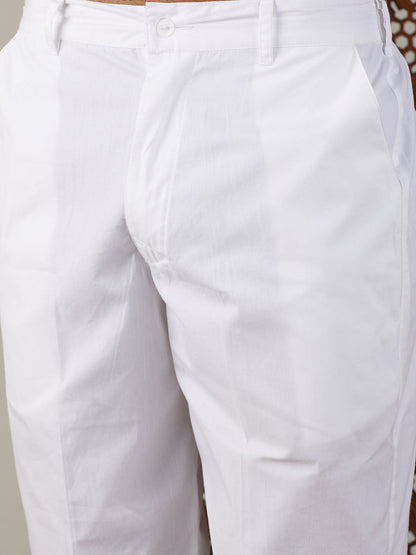 Men's Grey Cotton Straight Kurta Pyjama Set