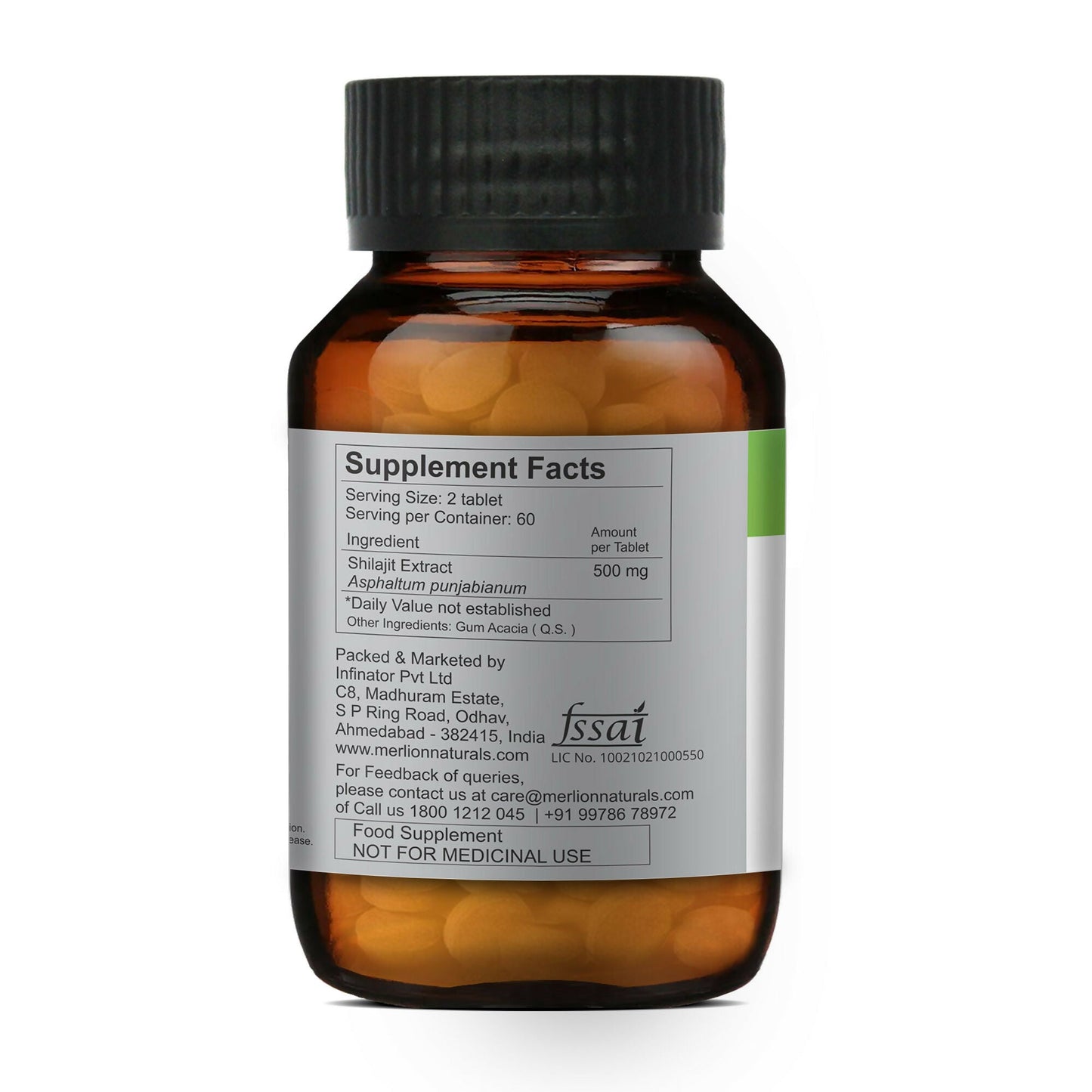 Merlion Naturals 500mg Sj Tablets