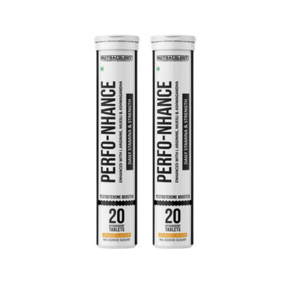 Nutracology Perfo-nhance Testosterone Booster For Strength, Endurance Tablets