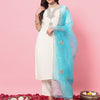 Dhiyona VV Nazm Women Kurta and Trousers Pant Set Silk Blend