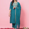 Dhiyona VV VredeVogel Women Kurta and Trousers Pant Set Silk Blend