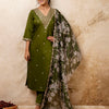Dhiyona VV Women's Kurta and Pant Sets Viscose Rayon Fabric