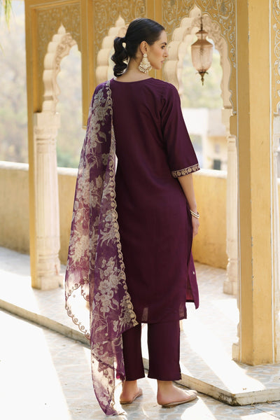 Indyancart VV Women's Kurta and Pant Sets Viscose Rayon Fabric
