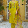 Dhiyona VV Reshmi Women Kurta and Pant Sets Viscose Rayon Fabric