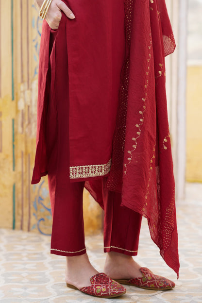 Dhiyona VV Pavitra Women Kurta and Pant Sets Viscose Rayon Fabric