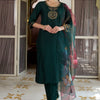 Dhiyona VV Aarti Women Kurta and Pant Sets Cotton Silk Fabric