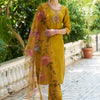 Dhiyona VV Astitva Women Kurta and Pant Sets Cotton Silk Fabric