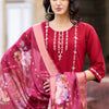 Dhiyona VV Kesarika Women Kurta and Pant Sets Viscos Roman Silk Fabric