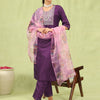 Dhiyona VV VredeVogel Women Kurta and Trousers Pant Set Silk Blend
