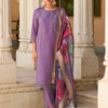 Dhiyona VV Saleena Viscose Silk Embroidery Straight Kurta Pant with Dupatta Suits