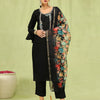 Dhiyona VV Amisha Womens Viscose Roman Silk Embroidery Straight Kurta Pant with Dupatta Set