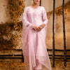 Dhiyona VV Women's Silk BlendEmbroidered Kurta And Pant Set With Dupatta