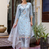 Dhiyona VV Women's Kurta and Pant Sets Viscose Roman Silk Fabric