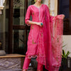 Dhiyona VV Women's Kurta and Pant Sets Viscose Roman Silk Fabric