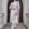 Dhiyona VV Women's Silk Blend Kurta Pant Dupatta Set