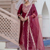 Dhiyona VV Women's Silk Blend Kurta Pant Dupatta Set