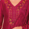 Dhiyona VV Women's Silk Blend Kurta Pant Dupatta Set
