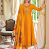 Dhiyona VV Women's Silk Blend Kurta Pant Dupatta Set