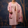 Dhiyona VV Women's Pink Kurta and Pant Sets Simar Silk fabric