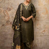 Dhiyona VV Women's Kurta and Pant Sets Simar Silk fabric