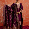 Dhiyona VV Gayatri Premium Kurta Set with Bottom and Dupatta Zari Work Comfortable Stylish