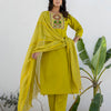 Dhiyona VV Emily Women Kurta and Trousers Pant Sets Cotton Blend