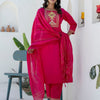 Dhiyona VV Nova Women Kurta and Trousers Pant Sets Cotton Blend