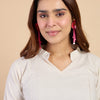 Dhiyona VV Off-white Women's Designer Kurta Pant Set Premium Pattern