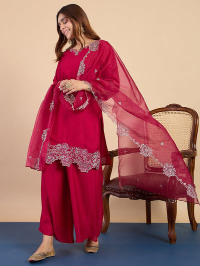 Indyancart VV Rani Women's Designer Kurta Pant Set Premium Pattern Collection