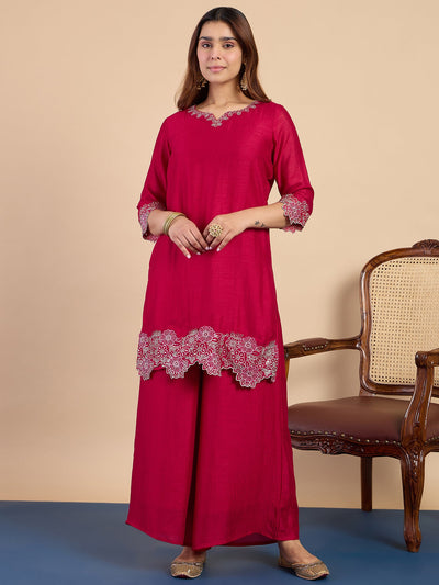 Indyancart VV Rani Women's Designer Kurta Pant Set Premium Pattern Collection