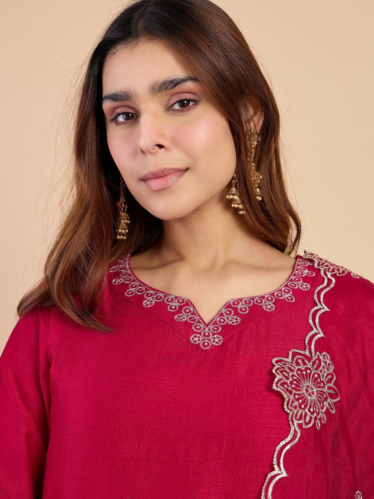 Dhiyona VV Rani Women's Designer Kurta Pant Set Premium Pattern Collection