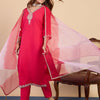 Dhiyona VV Pink Women's Designer Kurta Pant Set Premium Pattern Collection