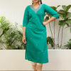 Dhiyona VV Rama Women Embroidered Silk Blend Straight Kurta