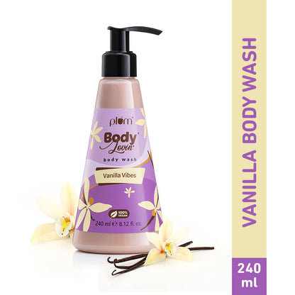 Plum Goodness Vanilla Vibes Body Wash by BodyLovin'