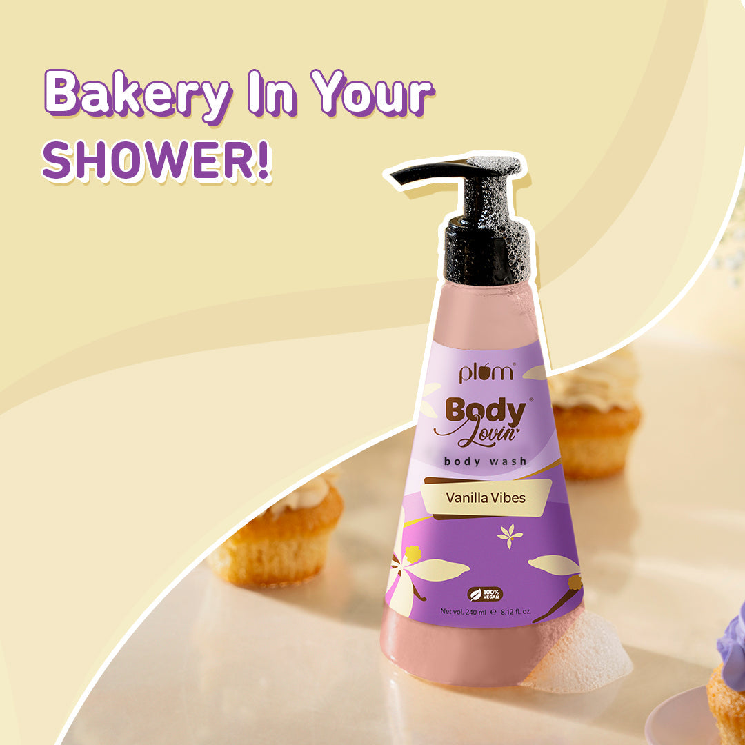 Plum Goodness Vanilla Vibes Body Wash by BodyLovin'