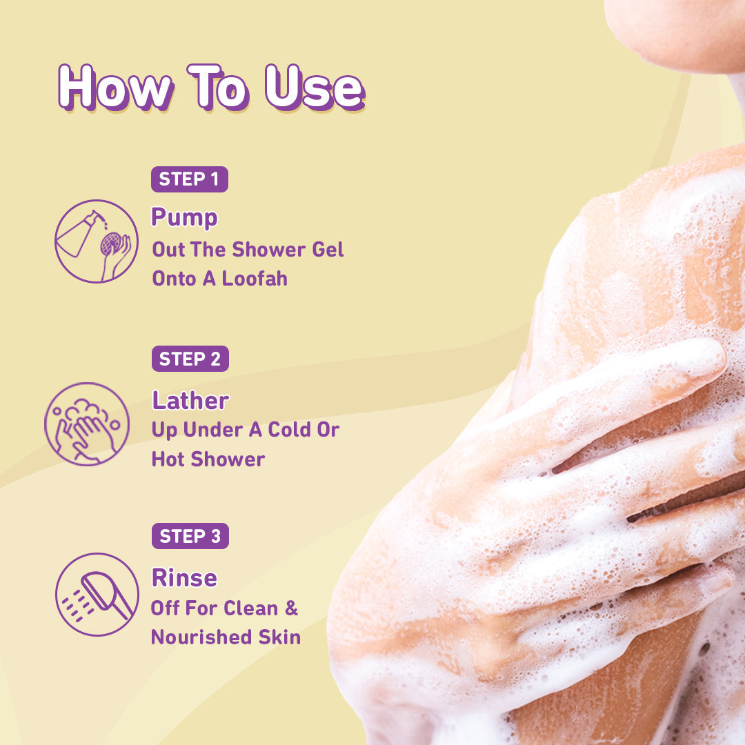 Plum Goodness Vanilla Vibes Body Wash by BodyLovin'