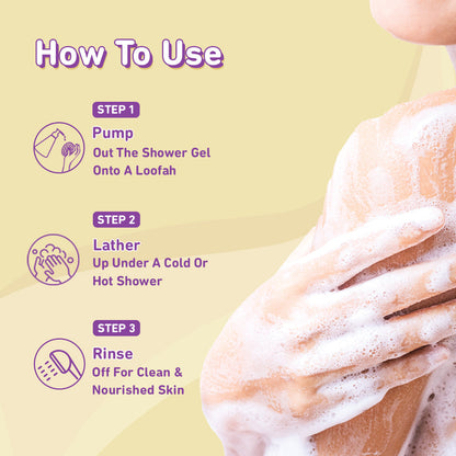Plum Goodness Vanilla Vibes Body Wash by BodyLovin'
