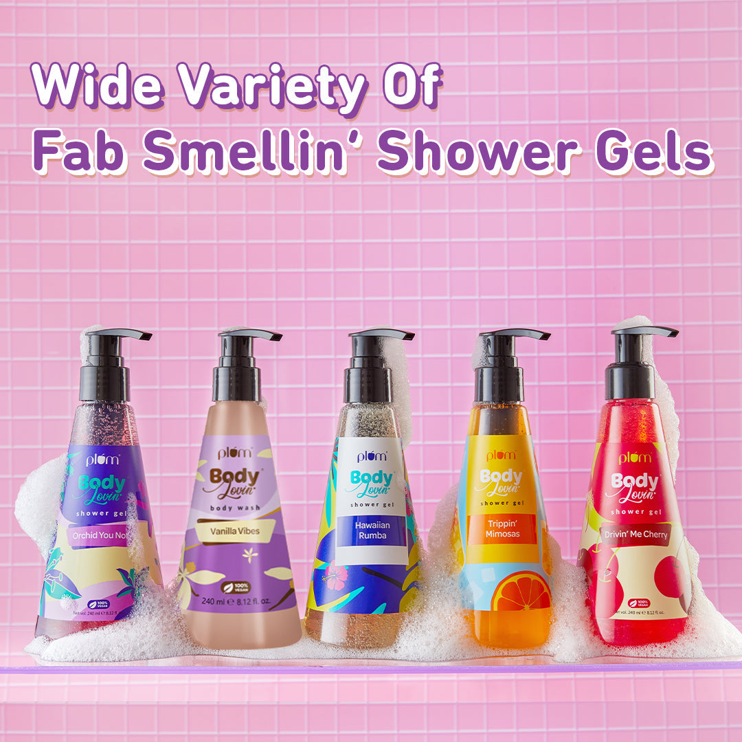 Plum Goodness Vanilla Vibes Body Wash by BodyLovin'