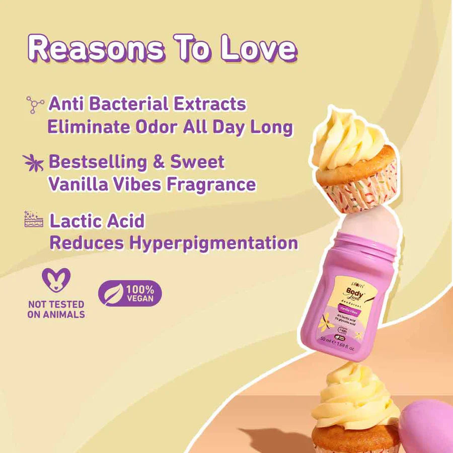 Plum Goodness Best of Vanilla Vibes Bath & Body Bundle by BodyLovin'