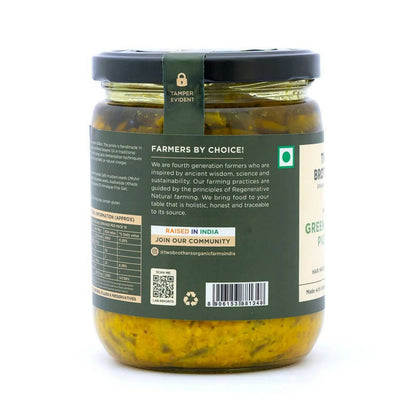 Two Brothers Organic Farms Spicy Green Chilly Pickle