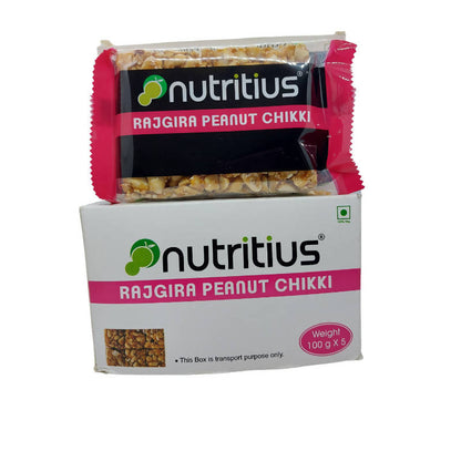 Nutritius Rajgira Peanut Chikki