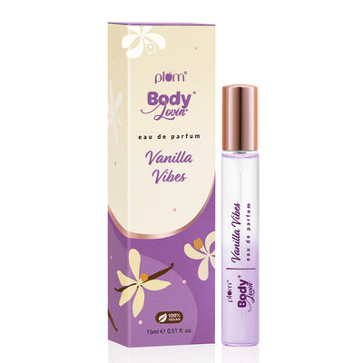 Vanilla Vibes Eau De Parfum (Perfume) by Plum BodyLovin' |15 ml