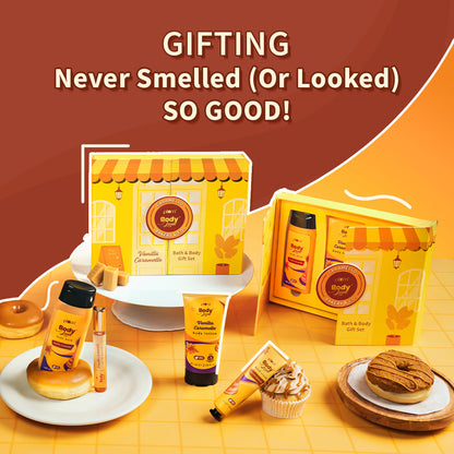 Vanilla Caramello Bath & Body Gift Set by BodyLovin'