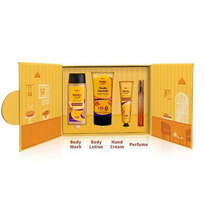 Vanilla Caramello Bath & Body Gift Set by BodyLovin'