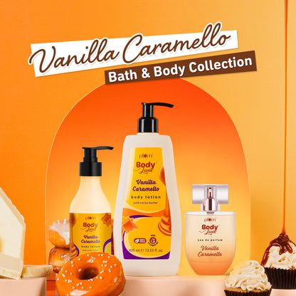 Plum Goodness Smell Delish Vanilla Caramello Lotion & Perfume Duo by BodyLovin'